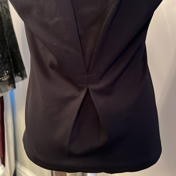 New With Tags BCBGMAXAZRIA Black Obree Sequins and Sheer Top Size Small - Picture 6 of 10